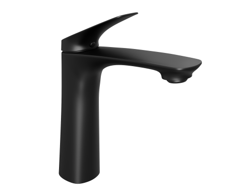 Смеситель д/раковины Abelsberg Perfecta INF60101MB, вулканический черный