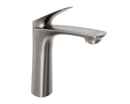 Смеситель д/раковины Abelsberg Perfecta INF60101BN, титан