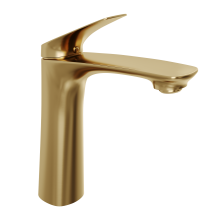 Смеситель для раковины Abelsberg Perfecta INF60101BG, королевское золото