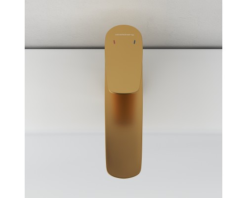 Смеситель д/раковины Abelsberg Perfecta INF60101BG, королевское золото