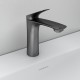 Смеситель д/раковины Abelsberg Perfecta INF60101GM, космическая сталь
