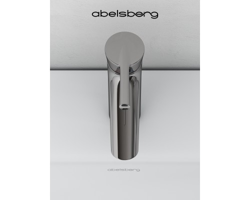 Смеситель д/раковины Abelsberg Solida AMF20090CH, глянцевый хром