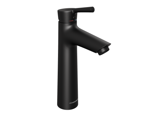 Смеситель д/раковины Abelsberg Solida AMF20090MB, вулканический черный