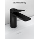 Смеситель д/раковины Abelsberg Intensa EGF23520MB, вулканический черный