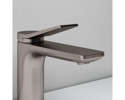 Смеситель д/раковины Abelsberg Intensa EGF23520BN, титан