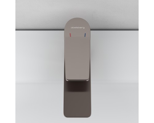 Смеситель д/раковины Abelsberg Intensa EGF23520BN, титан