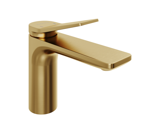 Смеситель д/раковины Abelsberg Intensa EGF23520BG, королевское золото