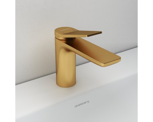 Смеситель д/раковины Abelsberg Intensa EGF23520BG, королевское золото