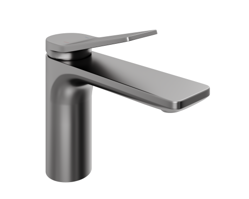 Смеситель д/раковины Abelsberg Intensa EGF23520GM, космическая сталь