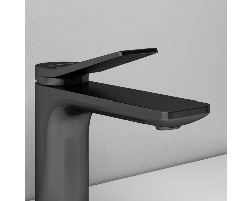 Смеситель д/раковины Abelsberg Intensa EGF23520GM, космическая сталь