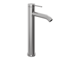 Смеситель для раковины Abelsberg Fluida ERF22003CH высокий, глянцевый хром