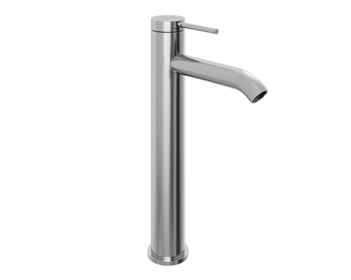 Смеситель д/раковины Abelsberg Fluida ERF22003CH высокий, глянцевый хром