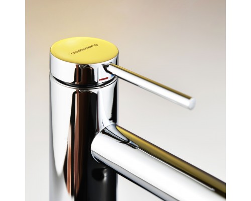 Смеситель д/раковины Abelsberg Fluida ERF22003CH высокий, глянцевый хром