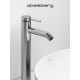 Смеситель д/раковины Abelsberg Fluida ERF22003CH высокий, глянцевый хром