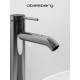 Смеситель д/раковины Abelsberg Fluida ERF22003CH высокий, глянцевый хром