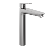 Смеситель для раковины Abelsberg Lineara UNF23509CH высокий, глянцевый хром