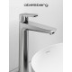 Смеситель д/раковины Abelsberg Lineara UNF23509CH высокий, глянцевый хром