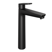 Смеситель для раковины Abelsberg Lineara UNF23509MB высокий, вулканический черный