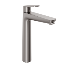 Смеситель для раковины Abelsberg Lineara UNF23509BN высокий, титан