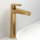 Смеситель д/раковины Abelsberg Lineara UNF23509BG высокий, королевское золото
