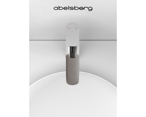Смеситель д/раковины Abelsberg Perfecta INF60102CH высокий, глянцевый хром