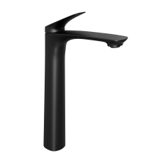 Смеситель для раковины Abelsberg Perfecta INF60102MB высокий, вулканический черный