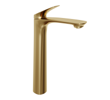 Смеситель для раковины Abelsberg Perfecta INF60102BG высокий, королевское золото