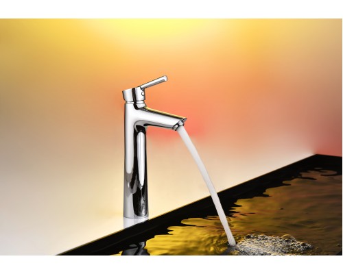 Смеситель д/раковины Abelsberg Solida AMF20091CH высокий, глянцевый хром