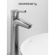 Смеситель д/раковины Abelsberg Solida AMF20091CH высокий, глянцевый хром