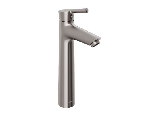 Смеситель д/раковины Abelsberg Solida AMF20091BN высокий, титан