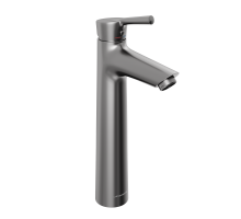 Смеситель для раковины Abelsberg Solida AMF20091GM высокий, космическая сталь