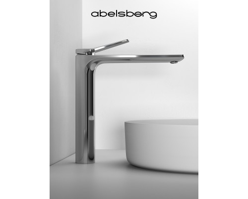 Смеситель д/раковины Abelsberg Intensa EGF23521CH высокий, глянцевый хром