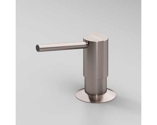 Дозатор д/моющего средства Abelsberg SPP70017BN, цвет титан