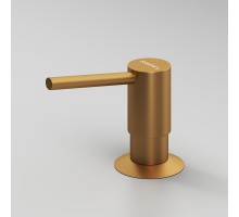 Дозатор для моющего средства Abelsberg SPP70017BG, цвет королевское золото