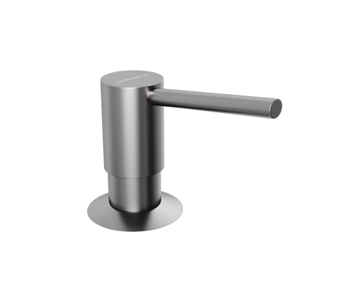 Дозатор д/моющего средства Abelsberg SPP70017GM, цвет космическая сталь