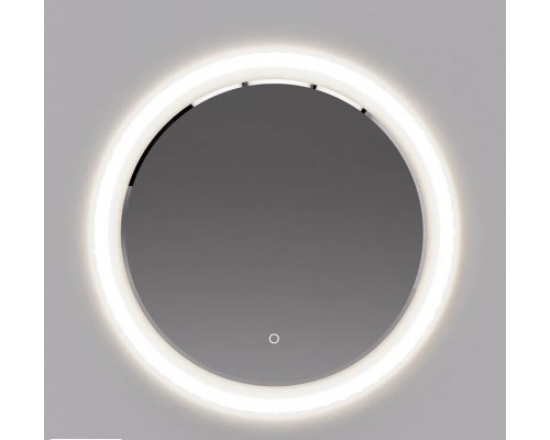 Зеркало Art Decco Golden Mirage AGMD0060M, 60 см, с подсветкой, сенсорное, антизапотевание