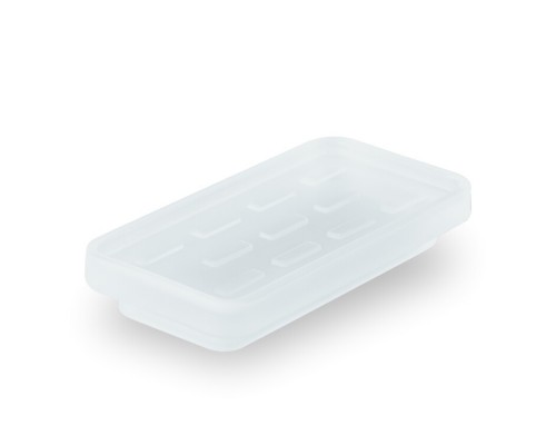 Мыльница Splendy Inspiration S стекло матовое сатинат 158x78x26 мм, IS402XS