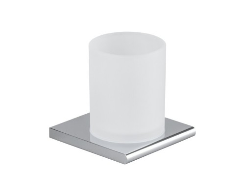 Стакан настенный Splendy Inspiration R, стекло матовое, хром, IR4031VSCR