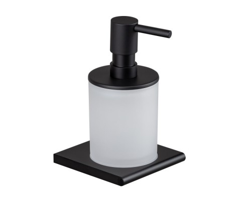 Дозатор для жидкого мыла Splendy Inspiration R, черный матовый, IR4041VSBM