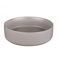 Раковина Splendy Bliss, серый матовый, накладная 405x405x120 мм, BL10540T0NDM