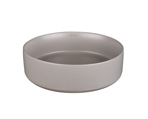 Раковина Splendy Bliss, серый матовый, накладная 405x405x120 мм, BL10540T0NDM