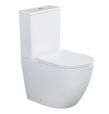 Унитаз Splendy Light напольный безободковый белый матовый, LI10163FYWMW