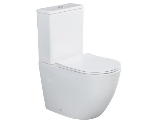 Унитаз Splendy Light напольный безободковый белый матовый, LI10163FYWMW