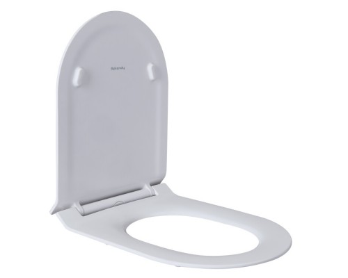 Сиденье для унитаза Splendy Slim белое с крышкой SoftClose, SL10346YW