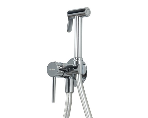 Гигиенический душ Splendy Joy, хром, настенный однорычажный, JO219YU1KLCR