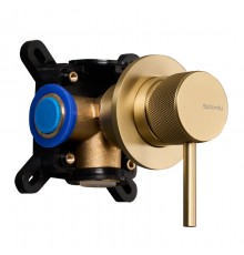 Смеситель для душа Splendy Passion, золото матовое, PA204U1K1GM