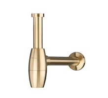 Сифон бутылочный Splendy Elegance R, золото матовое, ER30815MGM