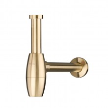 Сифон бутылочный Splendy Elegance R, золото матовое, ER30815MGM