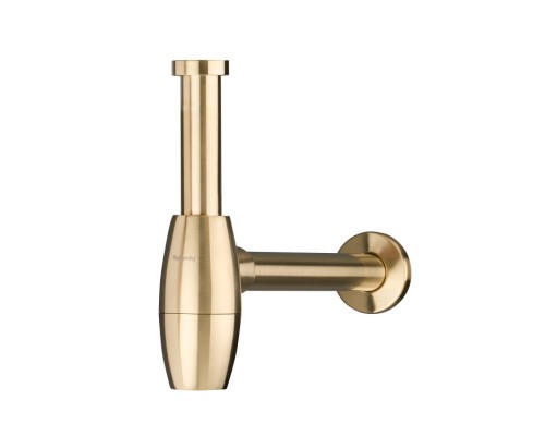 Сифон бутылочный Splendy Elegance R, золото матовое, ER30815MGM