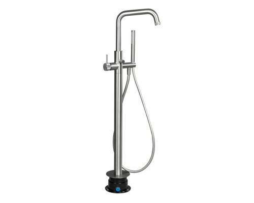 Смеситель для ванны Splendy Passion, напольный, оружейный металл брашированный, PA203H1K229AB